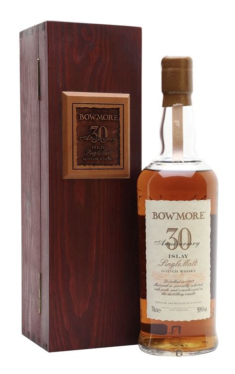 Bowmore 1963 30 Year Old 30th Anniversary Islay Malt Whisky Single