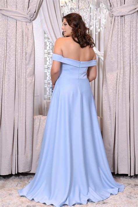 Vestido Madrinha Azul Serenity Plus Size Plus Size Prom Dresses A