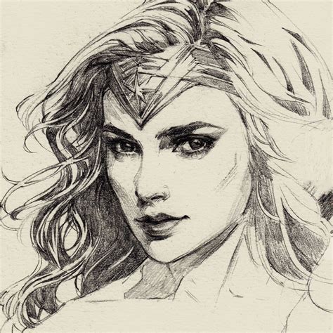 Wonder Woman Drawing At Getdrawings Free Download