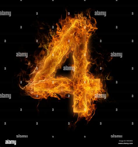 Burning Fire Fonts Hi Res Stock Photography And Images Alamy