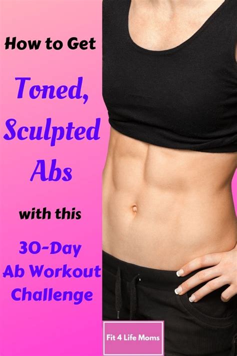 30 Day Ab Workout Challenge For A Strong Core Ab Workout Challenge