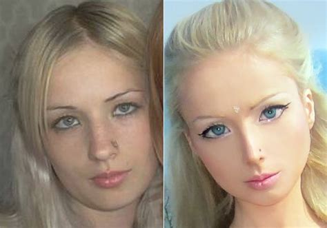 Valeria Lukyanova Russia 31 Bad Plastic Surgeries Plastic Surgery Black Hair Green Eyes