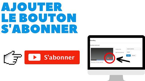 Tuto Comment Mettre Le Bouton Sabonner Sur Une Vid O Youtube Youtube