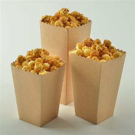 You can adjust your cookie preferences at the bottom of this page. Brown Kraft Paper Popcorn Box - Buy Popcorn Box, Paper ...