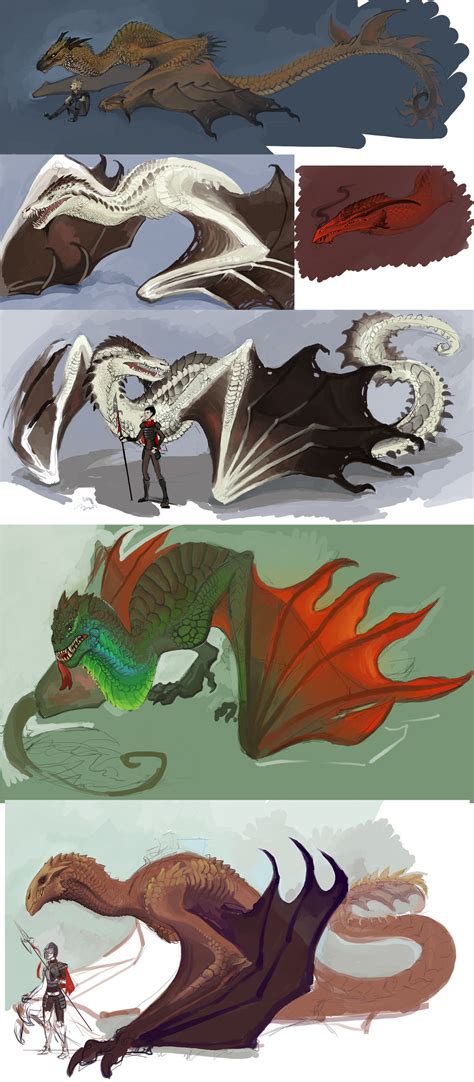 Unfinished Dragons By Aazure Dragon On Deviantart