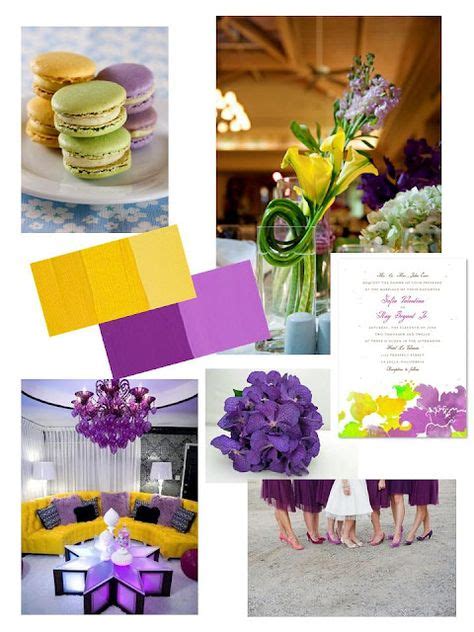 59 Purple And Yellow Wedding Ideas Yellow Wedding Wedding Purple