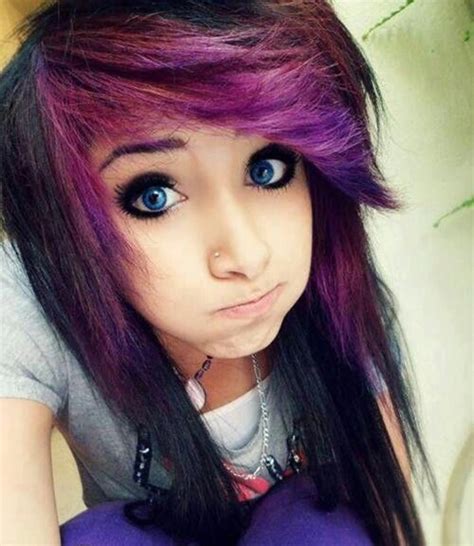 Cute Emo Hairstyles For Teens Babes And Girls Buzz