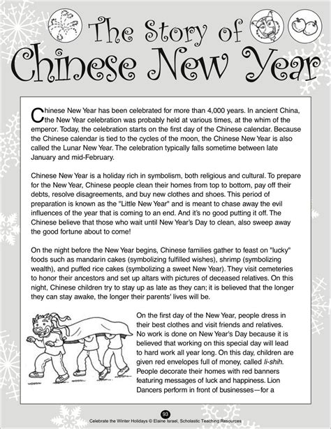 Chinese New Year Story Yearnow
