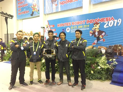 Robot Karya Mahasiswa ITERA Masuk Putaran Final KRI - ITERA