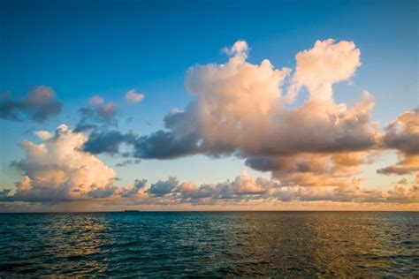 Tropical Sea Sunset Clouds Pattern Pictures Free Textures And Free