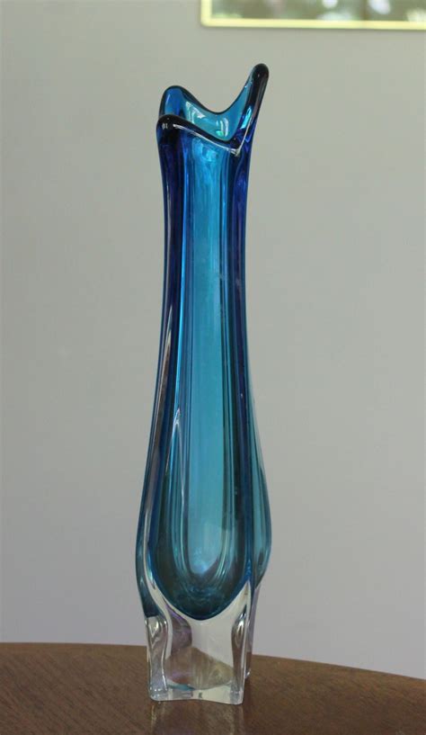 The Long Blue Glass Vase Collectors Weekly