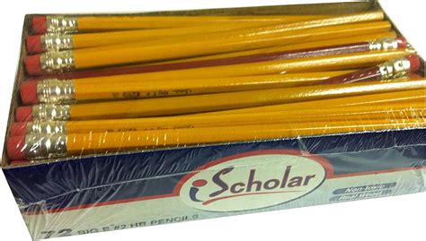 Ischolar Big E 2 Hb Pencils With Large Erasers Tray