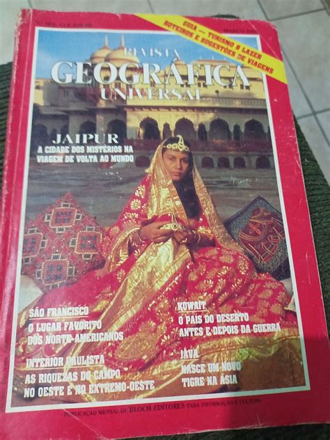 Revista Geográfica Universal Marco 1991 Livro Revista Usado 78156461