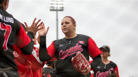 Pitch Perfect Canadian Womens Softball Team Determined To Get Back Where They Belong Cbc Sports
