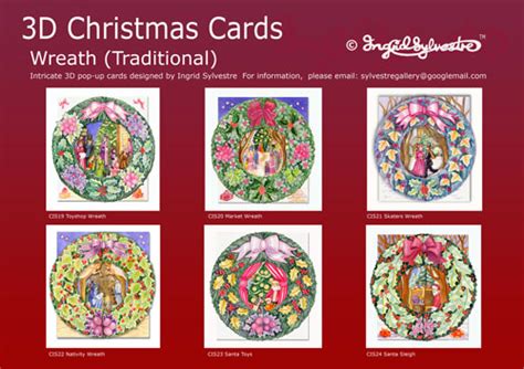 We did not find results for: Ingrid Sylvestre Greeting Cards: 3D Pop up Christmas Cards