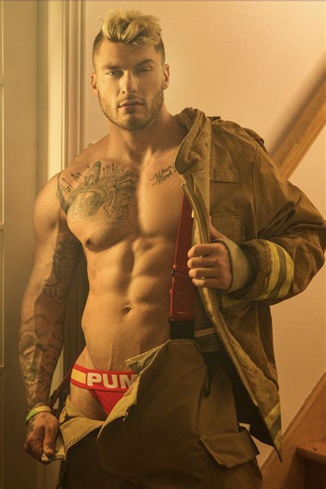 William Seed Williams Men In Uniform Hot Firemen