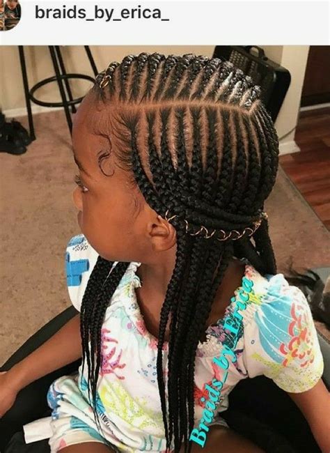 This is a wonderful hairstyle for kids. IG: @braids_by_erica_ | Black kids hairstyles, Lil girl ...