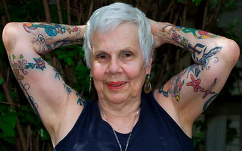 Aging With Attitude Inked Rebel Helen Lambin Senior Planet From Aarp