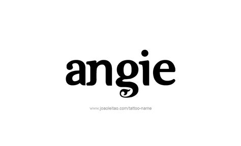 Angie Name Tattoo Designs Angie Names Name Tattoo Designs