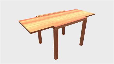 Extended Table Buy Royalty Free 3d Model By Francescomilanese