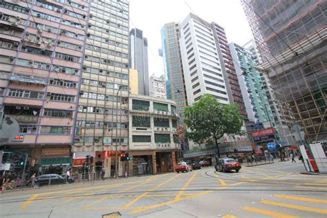 Street View In Wan Chai Hong Kong Editorial Image Image Of Kong