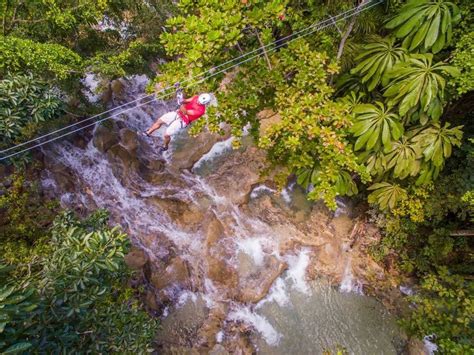 Dunns River Climb And Zipline Over The Falls Excursion Ocho Rios