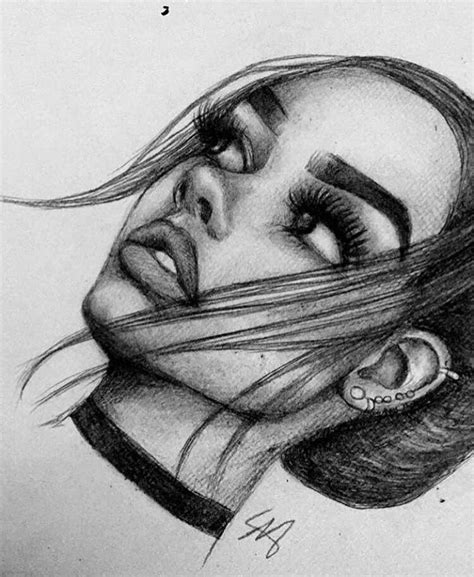Pinterestalisonennik ☽ ☼ ☾ Art Girl Drawing Sketches Drawings Art