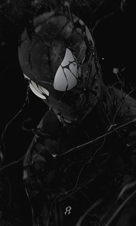 1280x2120 Tom Holland Spider Man As Venom 4k Iphone 6 Hd 4k Wallpapers
