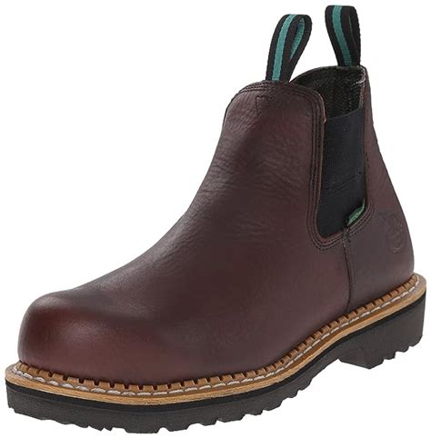 Buy Georgia Mens Boot Romeo Waterproof Slip On Work Shoes Steel Toe