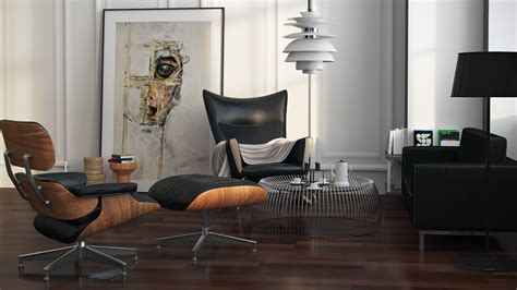Charles Eames Lounge Chair The Coolector