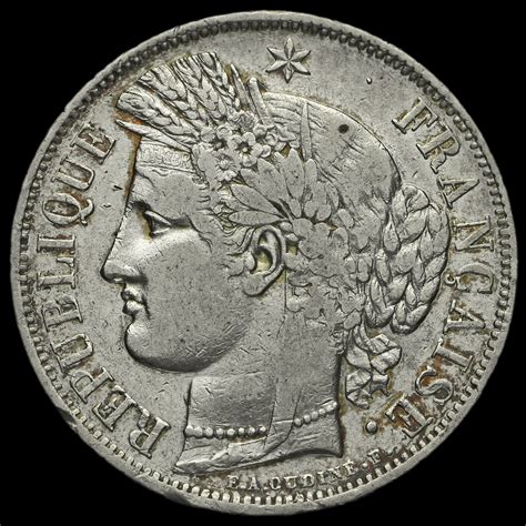 France 1849 Silver 5 Francs