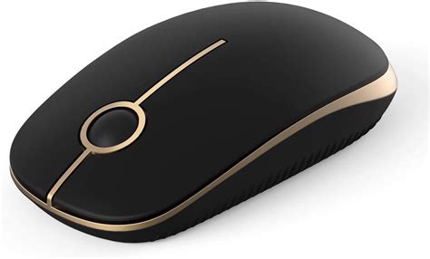 Jelly Comb 24g Slim Wireless Mouse With Nano Receiver Ms001 Black And