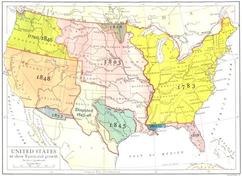 Usa United States Showing States Britannica 9th Edition 1898 Old Map