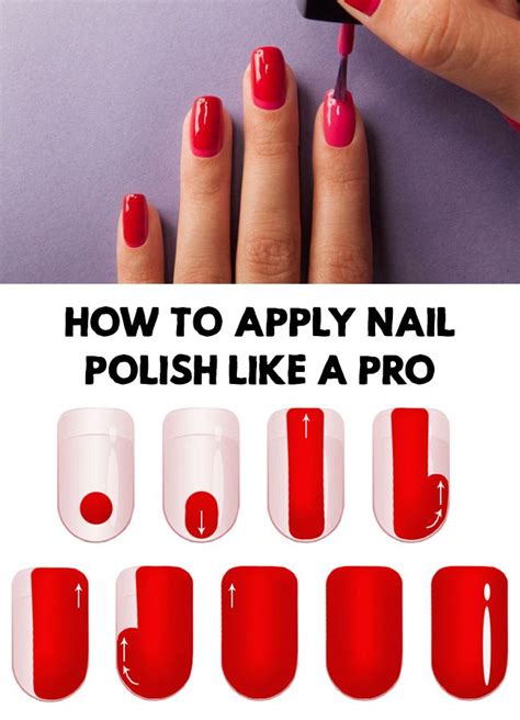 How To Apply Nail Polish Like A Pro Nail Polish Manicure Beauty Hacks