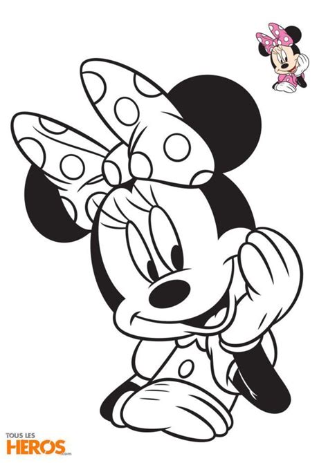 23 Coloriage Minnie Mouse Color Info