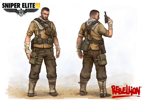 New Sniper Elite 3 Concept Art Just Push Start