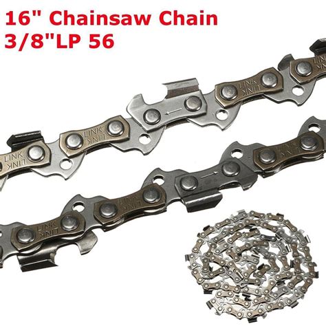 Mayitr 16 Chainsaw Saw Chain Blade 38lp 050 56dl Shape Blade For