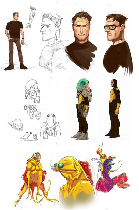 Exclusive First Look Characters And Concepts Of Black Science 1 From