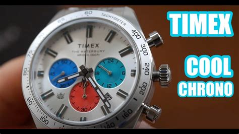 Timex Waterbury Dive Chronograph El Primero Style YouTube
