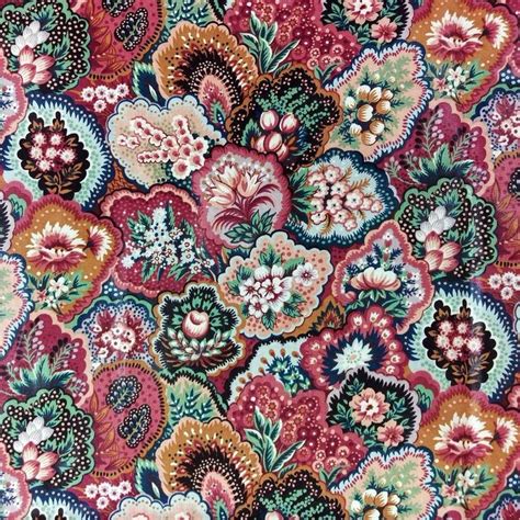 Vintage Waverly Fabric Montchanin Limited Edition Brandywine Floral 2