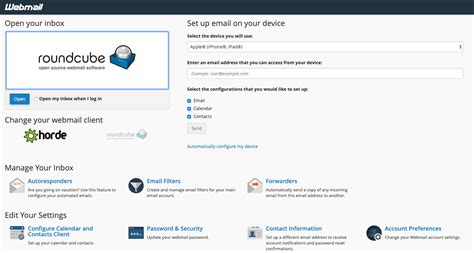 Cpanel Using Cpanel Webmail For Branded Email Accounts — Bek Server