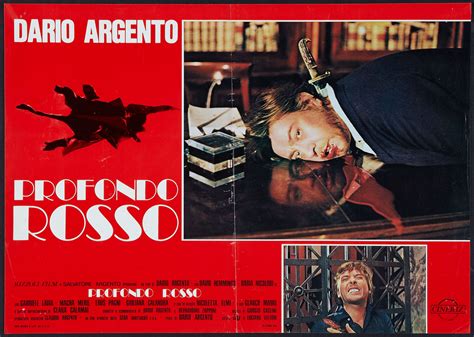 Deep Red Profondo Rosso 1975 Deep Red Movie Pic Thriller
