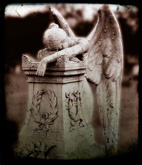 Picture Crying Angel Weeping Angel Cemetery Angels