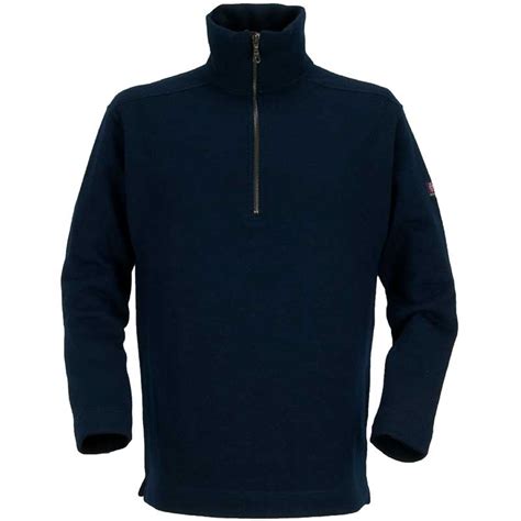 Marine Sweater Zip Turtleneck By Devold Blaatroie