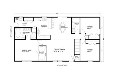 1501 To 1700 Sq Ft Ranch Floor Plans Advanced Systems Homes