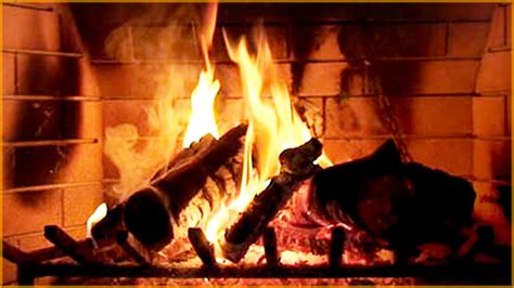 Burning Fireplace Video Hours Relaxing Crackling Fire For Sleep