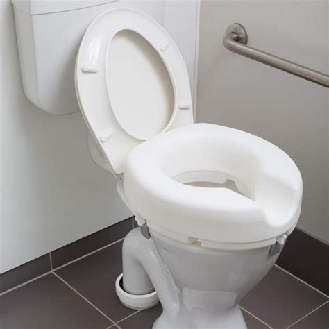 Allied Medical 4 Raised Toilet Seat Without Armrests