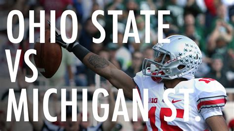 Ohio State Football Osu Vs Michigan State Trailer Youtube