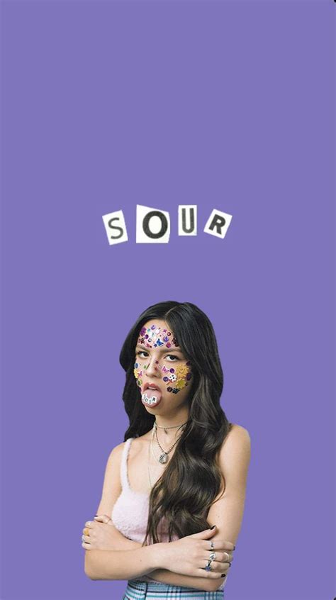 Olivia Rodrigo Sour Cover Wallpaper In 2021 Cover Wallpaper Album