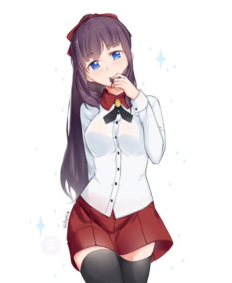 Takimoto Hifumi New Game Drawn By Saruno Eyesonly Danbooru